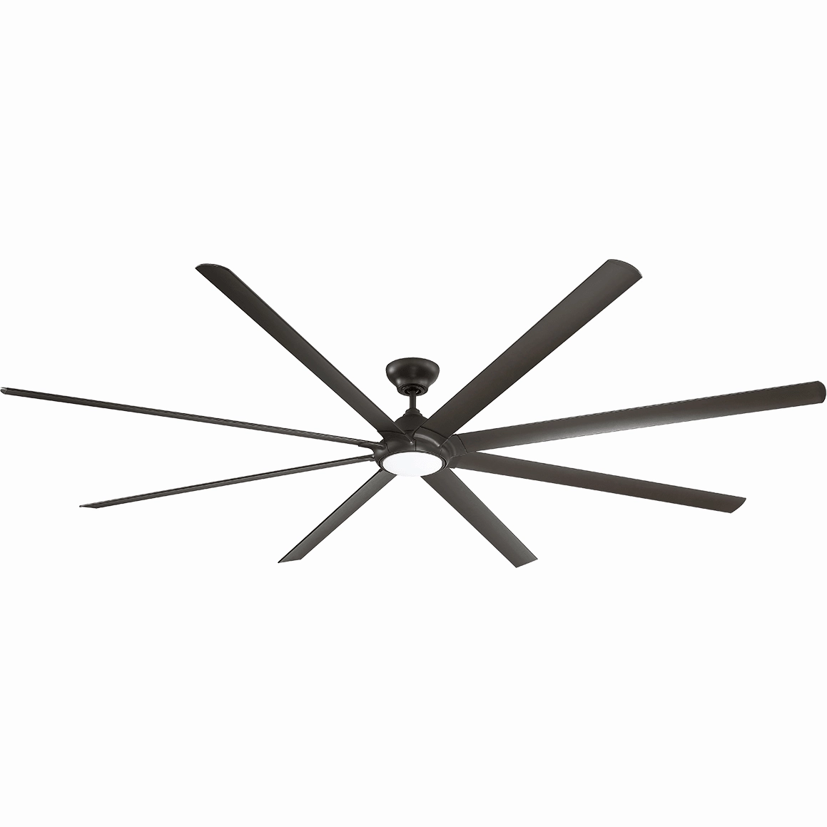 Hydra Indoor/Outdoor 8-Blade 120" Smart Ceiling Fan with LED Light Kit