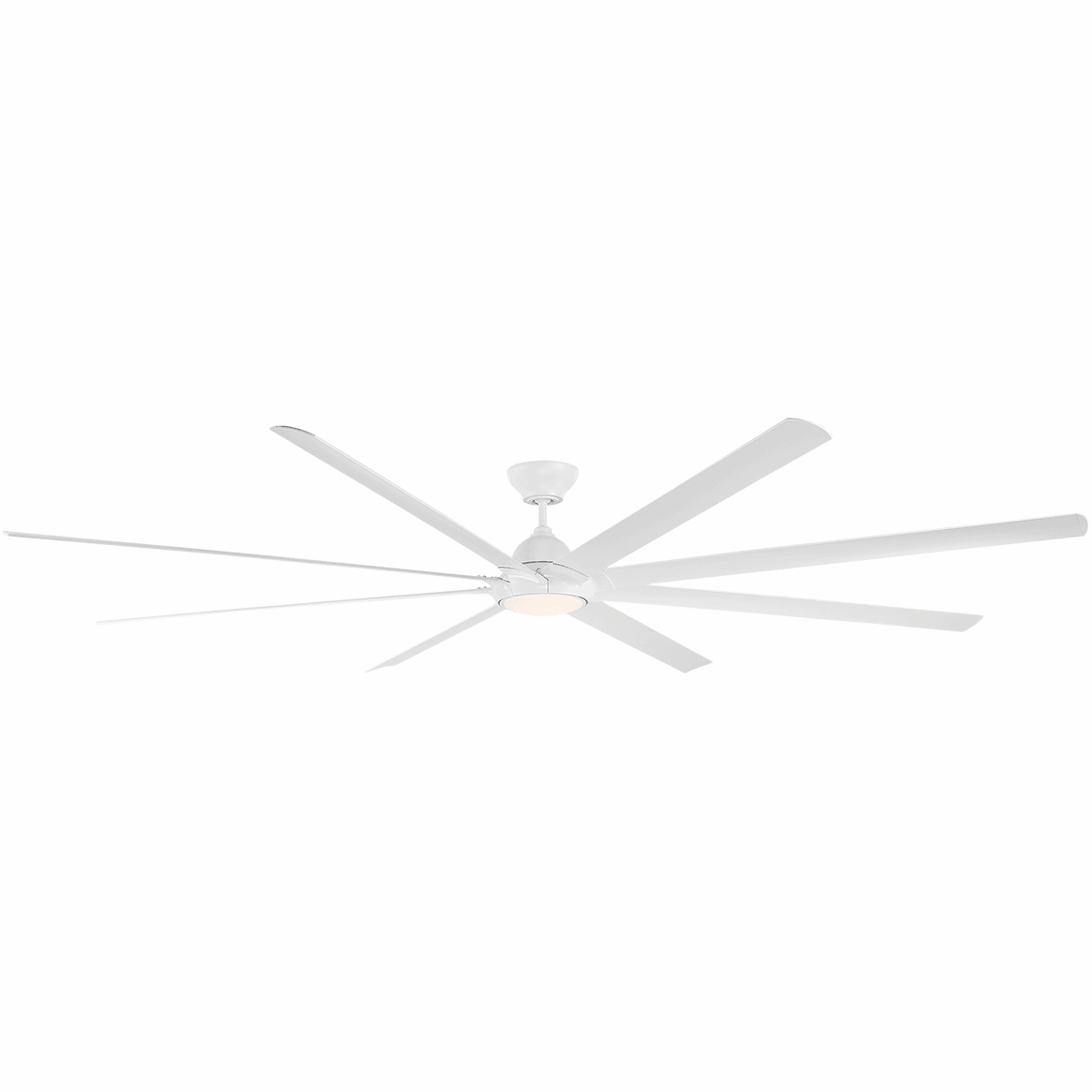 Hydra Indoor/Outdoor 8-Blade 120" Smart Ceiling Fan with LED Light Kit