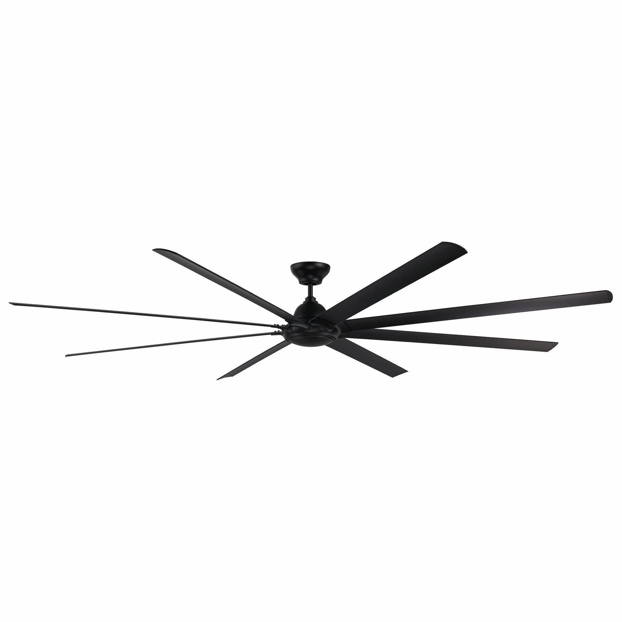 Hydra Indoor/Outdoor 8-Blade 120" Smart Ceiling Fan with LED Light Kit