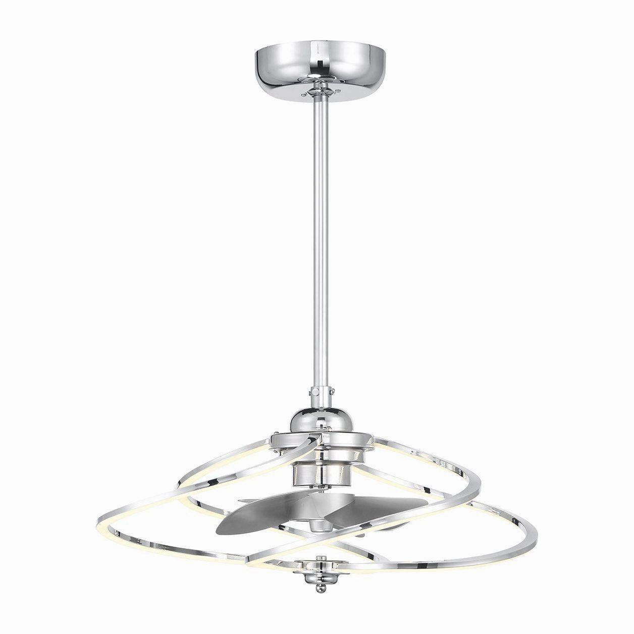 Hydra LED Fan D'Lier quiet ceiling fans with remote control