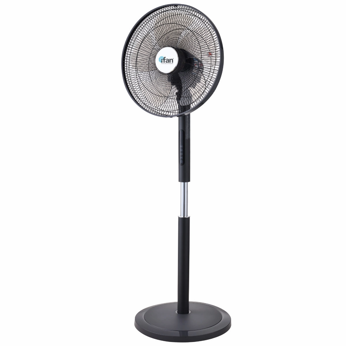 iFan 16" DC Motor Stand Fan with Remote Control  24 Speeds, Oscillation, Adjustable height, Overheating Protection, IF7466