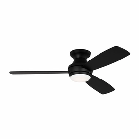Ikon 52"Ceiling Fan Midnight Black adjustable fans for targeted cooling
