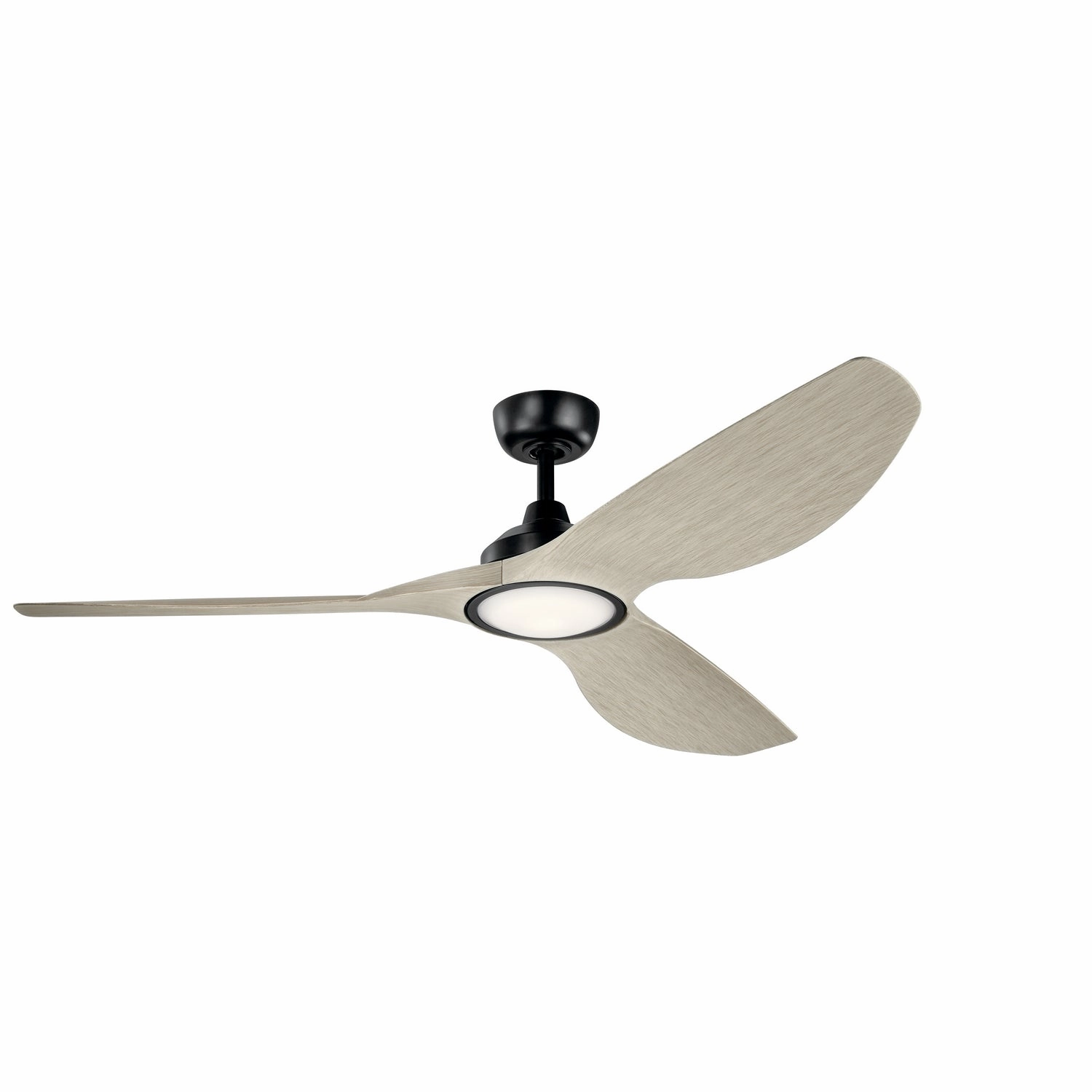 Imari 65"Ceiling Fan Satin Black low-noise fans for peaceful environments