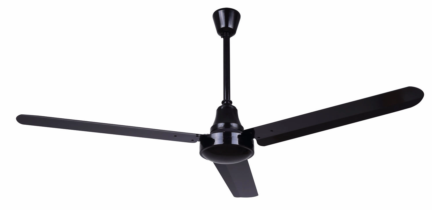 Industrial Fan 60"Ceiling Fan Black high-speed electric fans for better airflow