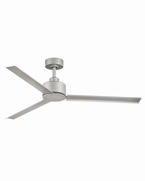 Indy 56"Ceiling Fan Brushed Nickel weatherproof fans for outdoor environments