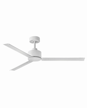 Indy 56"Ceiling Fan Matte White weatherproof fans for outdoor environments