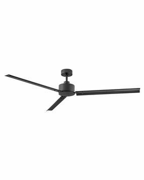 Indy 72"Ceiling Fan Matte Black weatherproof fans for outdoor environments