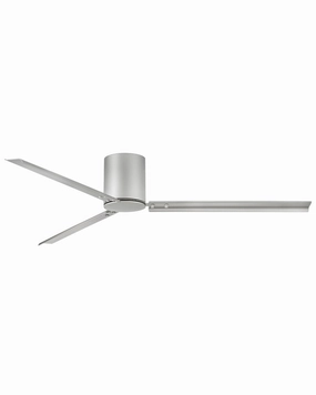 Indy Flush 72"Ceiling Fan Brushed Nickel large electric fans for spacious rooms