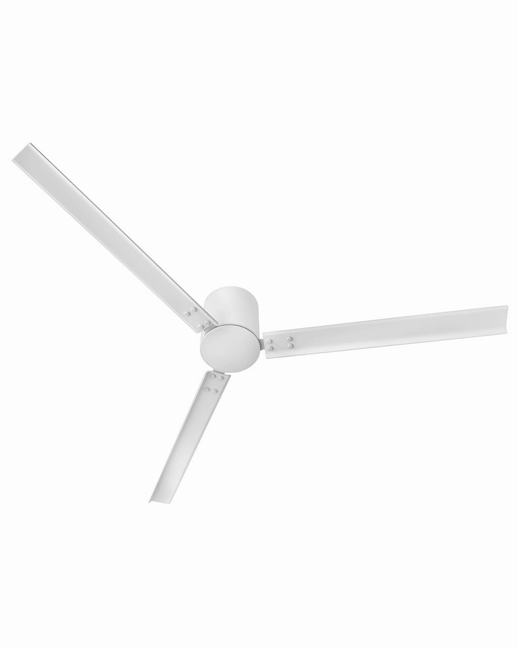 Indy Flush 72"Ceiling Fan Matte White