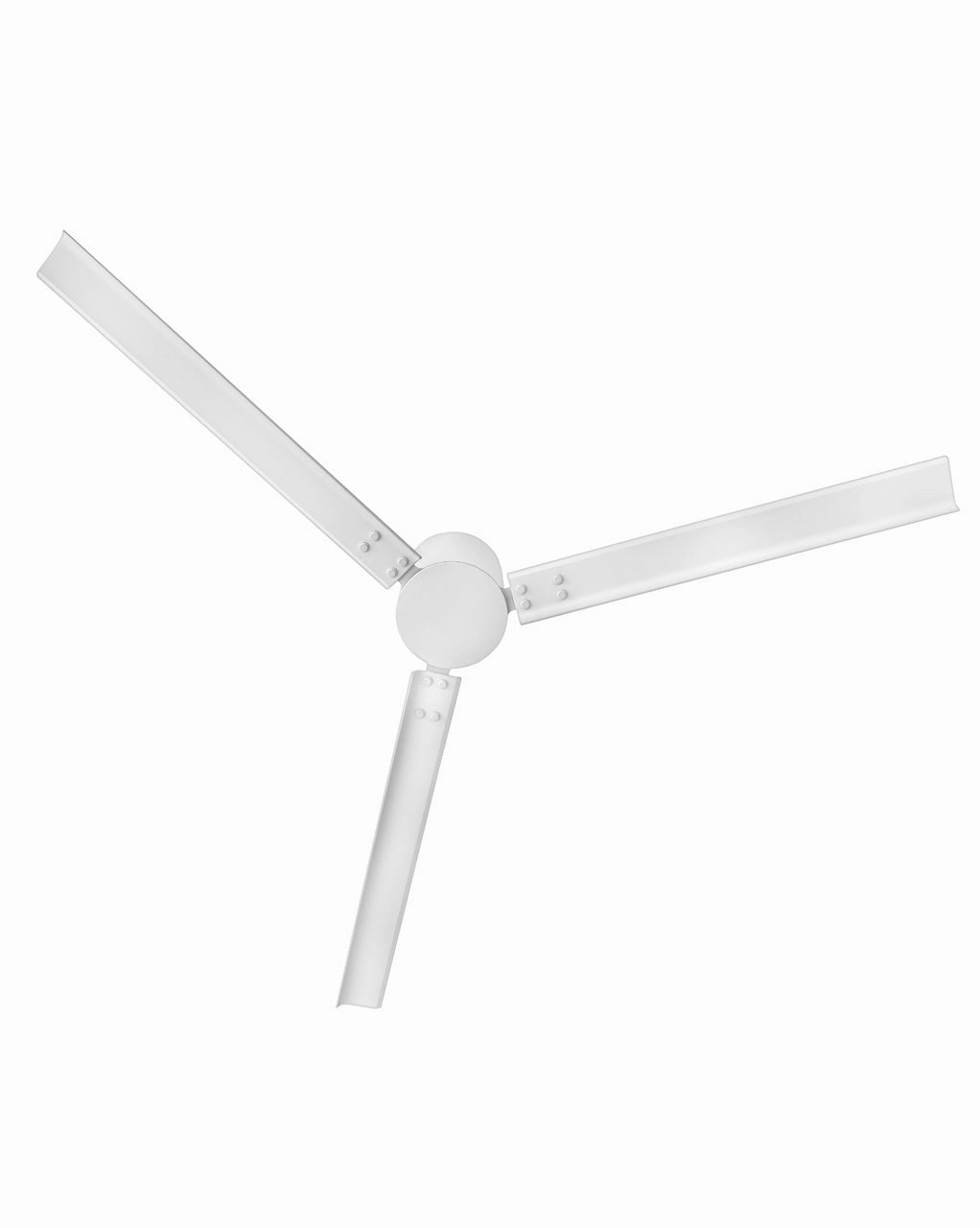 Indy Flush 72"Ceiling Fan Matte White
