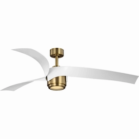 Insigna 60"Ceiling Fan Vintage Brass oscillating medium fans with strong airflow