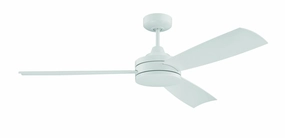 Inspo 54 Indoor/Outdoor 54" Ceiling Fan White portable medium fans with handle design