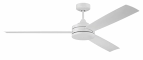 Inspo 62 Indoor/Outdoor 62"Ceiling Fan White outdoor exterior fans for patio cooling
