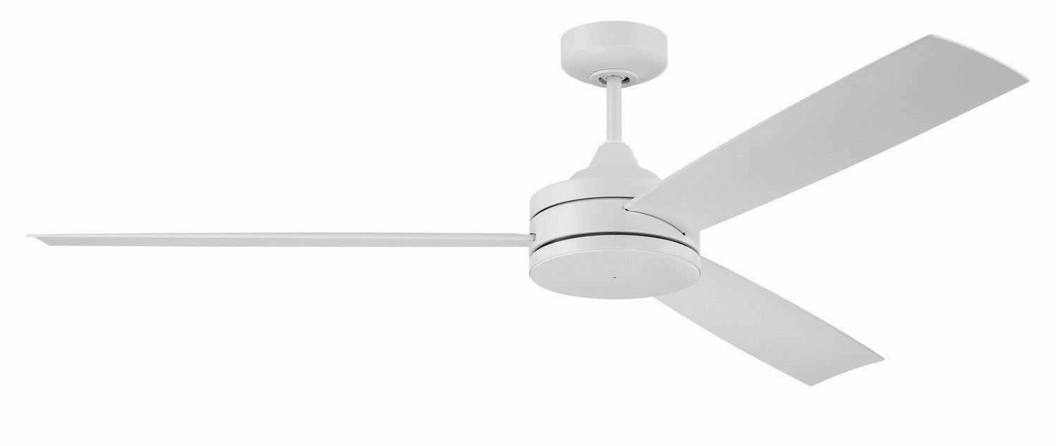 Inspo 62 Indoor/Outdoor 62"Ceiling Fan White outdoor exterior fans for patio cooling