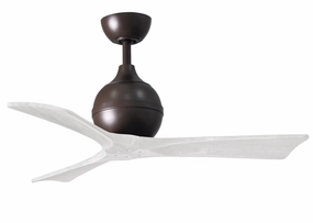 Irene-3 42"Ceiling Fan Textured Bronze quiet small fans for desk or nightstand