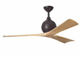 Irene-3 52"Ceiling Fan Textured Bronze portable medium fans with handle design