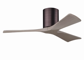 Irene-3H 42"Ceiling Fan Brushed Brass best small fans for home and travel