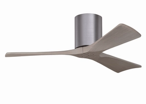 Irene-3H 42"Ceiling Fan Brushed Pewter best small fans for home and travel