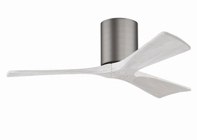 Irene-3H 42"Ceiling Fan Brushed Pewter small electric fans for personal cooling