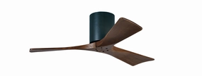 Irene-3H 42"Ceiling Fan Matte Black hugger fans for rooms with low ceilings