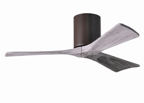 Irene-3H 42"Ceiling Fan Textured Bronze quiet small fans for desk or nightstand