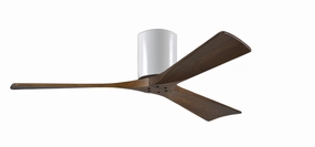 Irene-3H 52"Ceiling Fan Gloss White lightweight fans for moving around easily