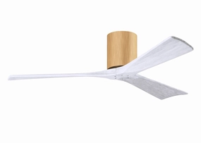 Irene-3H 52"Ceiling Fan Light Maple ifan smart fans for connected homes