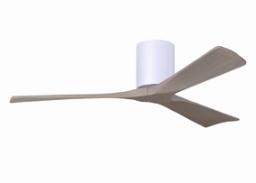 Irene-3H 52"Ceiling Fan Matte White ifan smart fans for connected homes
