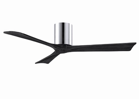 Irene-3H 52"Ceiling Fan Polished Chrome portable medium fans with handle design