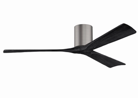 Irene-3H 60"Ceiling Fan Brushed Pewter space-saving huggers with modern style