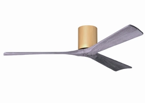 Irene-3H 60"Ceiling Fan Light Maple modern electric fans for minimalist decor