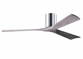 Irene-3H 60"Ceiling Fan Polished Chrome modern electric fans for minimalist decor