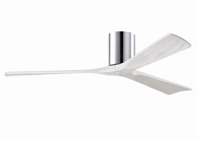 Irene-3H 60"Ceiling Fan Polished Chrome modern electric fans for minimalist decor