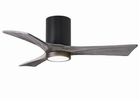Irene-3HLK 42"Ceiling Fan Matte Black quiet small fans for desk or nightstand