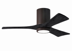 Irene-3HLK 42"Ceiling Fan Textured Bronze quiet small fans for desk or nightstand