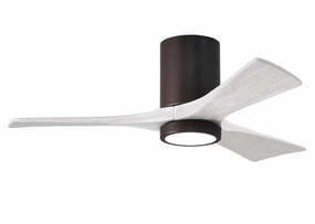 Irene-3HLK 42"Ceiling Fan Textured Bronze quiet small fans for desk or nightstand