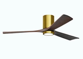 Irene-3HLK 60"Ceiling Fan Brushed Brass lightweight fans for moving around easily