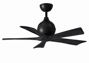 Irene-5 42"Ceiling Fan Matte Black affordable cooling fans for summer