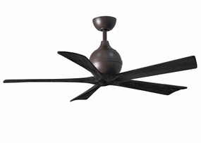 Irene-5 52"Ceiling Fan Textured Bronze quiet electric fans for home use