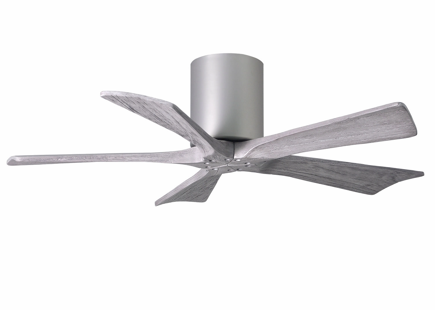Irene-5H 42"Ceiling Fan Brushed Nickel quiet small fans for desk or nightstand