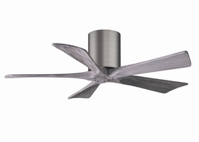 Irene-5H 42"Ceiling Fan Brushed Pewter space-saving huggers with modern style