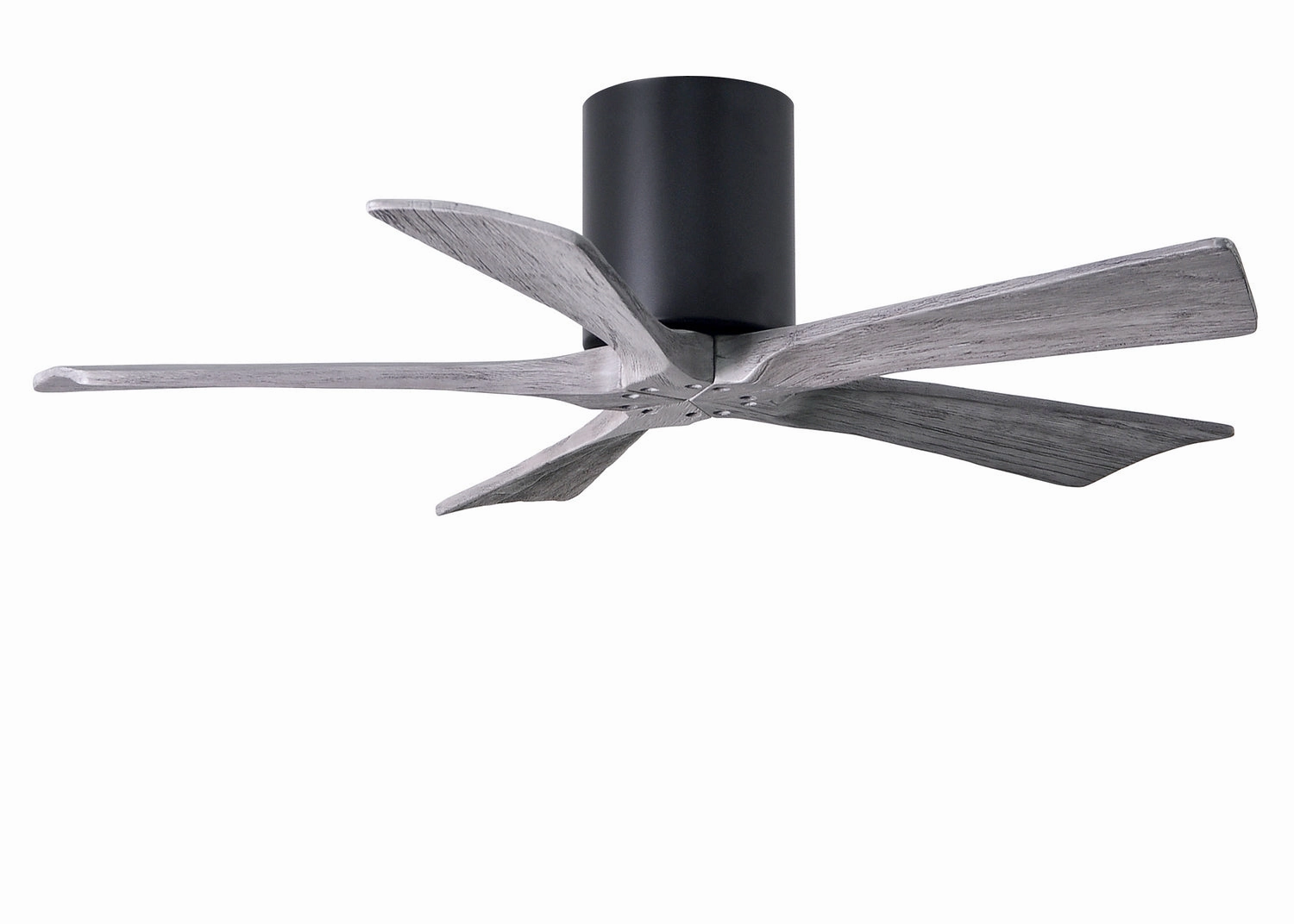 Irene-5H 42"Ceiling Fan Matte Black quiet and compact hugger fans
