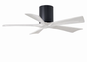 Irene-5H 42"Ceiling Fan Matte Black compact electric fans for small spaces