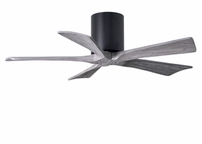 Irene-5H 42"Ceiling Fan Matte Black quiet and compact hugger fans