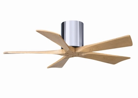 Irene-5H 42"Ceiling Fan Polished Chrome best small fans for home and travel