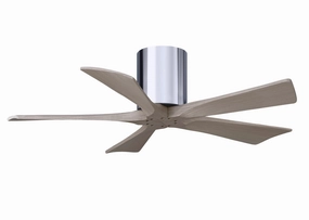 Irene-5H 42"Ceiling Fan Polished Chrome best small fans for home and travel