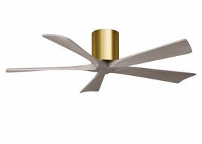 Irene-5H 52"Ceiling Fan Brushed Brass energy-efficient medium fans with remote
