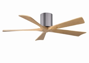 Irene-5H 52"Ceiling Fan Brushed Pewter sleek design electric fans for modern homes