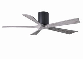 Irene-5H 52"Ceiling Fan Matte Black multi-speed fans with easy controls