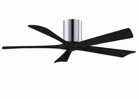 Irene-5H 52"Ceiling Fan Polished Chrome cool breeze fans for quiet operation